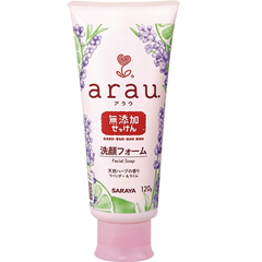 降价！【日亚自营】arau. 亲皙 紫苏迷迭香天然植物洗面奶 *肌可用 120g