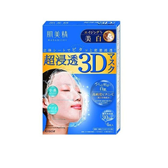 【日亚自营】Kracie 嘉娜宝 肌美精3D面膜 4枚 蓝色装 +5积分