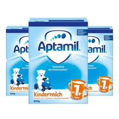 【包邮含税】Aptamil 爱他美 儿童成长配方奶粉 1+段 (1岁以上) 600克x6盒