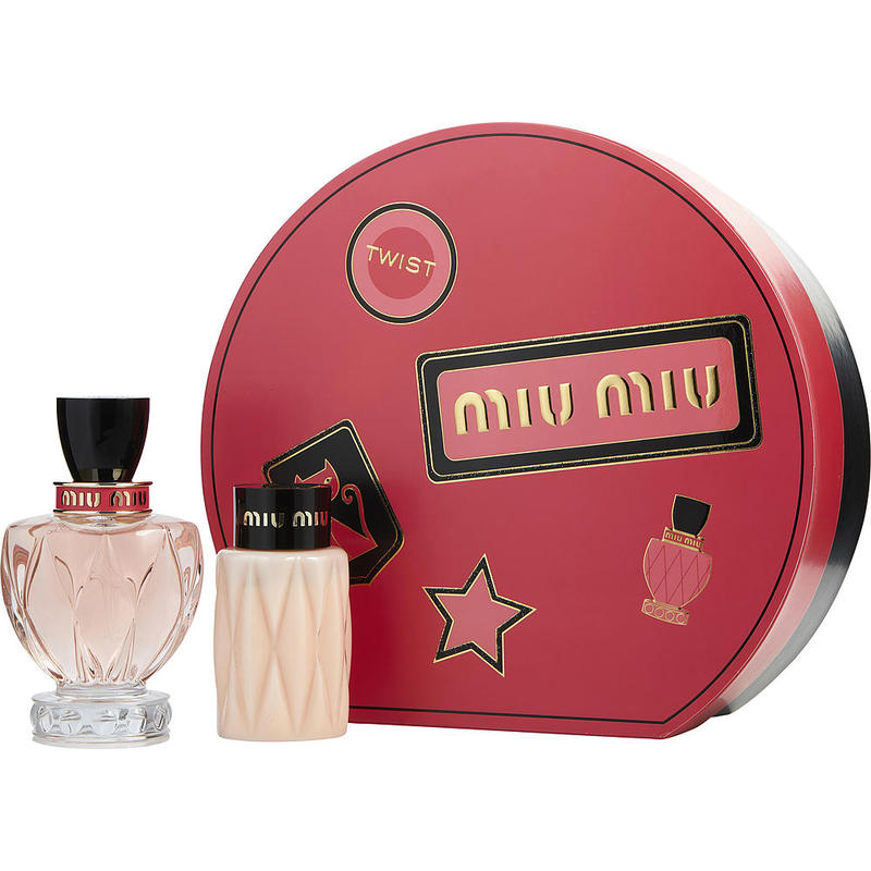 7.8折】MIU MIU/缪缪游转幻境女士香水套装（EDP香水100ml + 身体乳