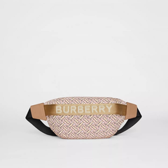 【5折】多色可选！Burberry 博柏利 Monogram 中号 logo 印花腰包