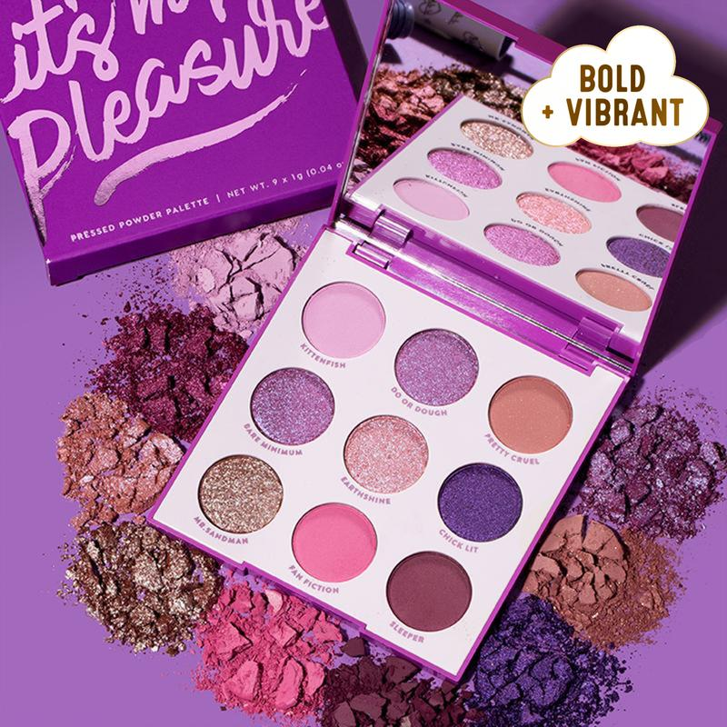 Colourpop 卡拉泡泡 it's my pleasure九色眼影盘