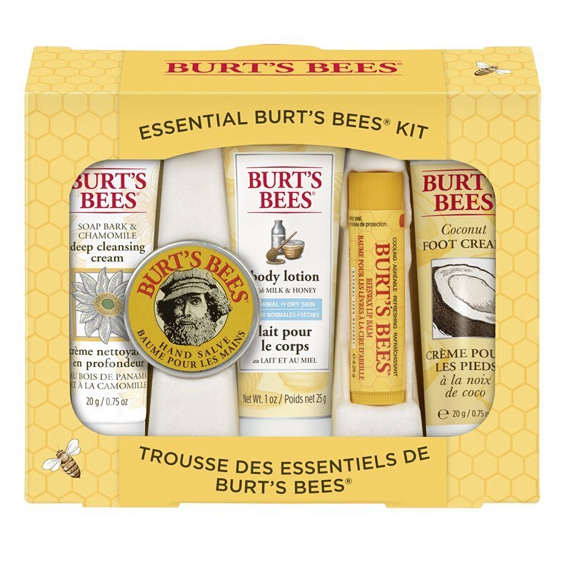 秒杀史低价！【亚马逊Prime Day】Burt's Bees 小蜜蜂 Essential Everyday 全身护理5件套