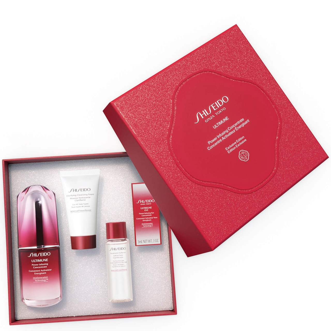 【无门槛 6.5折】Shiseido 资生堂：红腰子精华套装(价值£125.52)