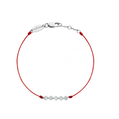 Redline小红绳系列—五个自由STRING白金红绳手链