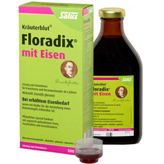 【3件装】Salus Floradix mit Eisen 铁元 补铁补气抗疲劳 500mlX3件