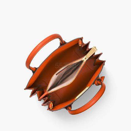 【补货】Michael Kors 官网 Mercer 锁头风琴包 爱马仕橘