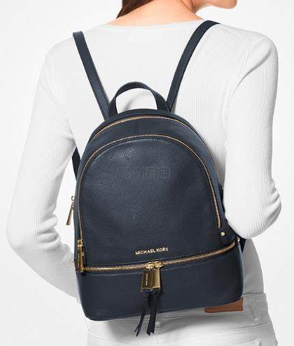 Michael Kors Rhea 荔枝纹*双肩包 中号