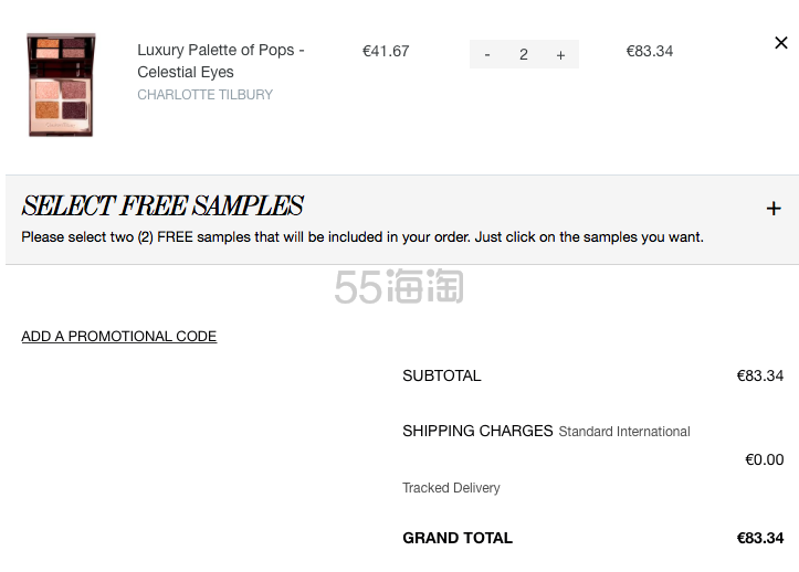 【可直邮】Charlotte Tilbury CT 圣诞限量四色眼影 Celestial Eyes