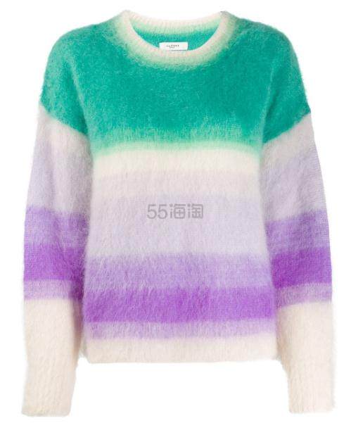 李栋旭同款 Isabel Marant Etoile ​​​​多彩条纹毛衣