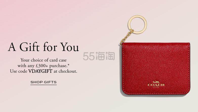 Coach 英国官网满300英镑