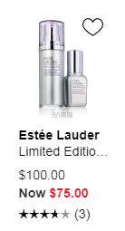 7.5折！Estee Lauder 雅诗兰黛线雕精华+水杨酸果酸复合面膜套装