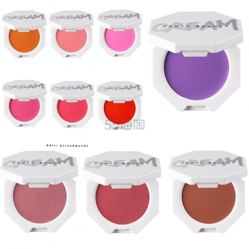 【5姐资讯|附试色】 Fenty Beauty Cheeks Out 系列单色腮红、修容