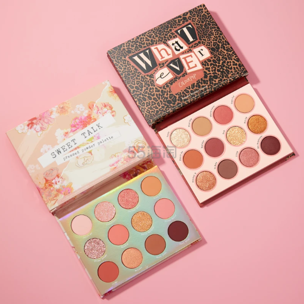 【补货】ColourPop 卡拉泡泡眼影盘套盒 sweet talk+whatever