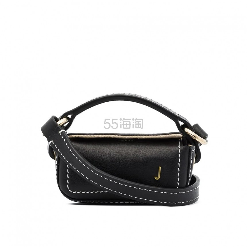 Jacquemus Black Le Nani 黑色迷你皮质手提包