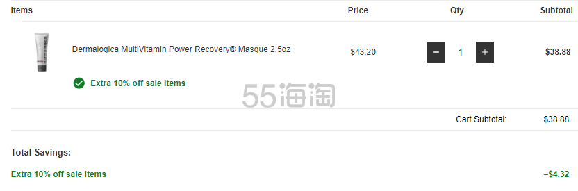Lookfantastic 美国站：Dermalogica 德美乐嘉 *面膜等护肤产品促销