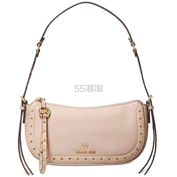 【热卖 4.7折】Michael Kors 皮革腋下包
