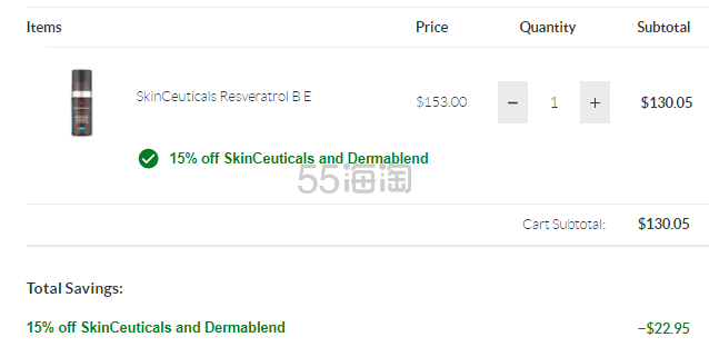 SkinCeuticals 修丽可 RBE 抗氧化夜用精华 30ml