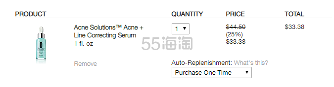 【7.5折+送价值2豪礼】Clinique 倩碧 净颜修护精华 30ml
