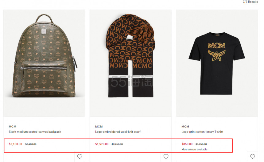 selfridgesusmcm专场特惠来啦