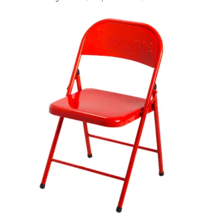 StockX绿叉：Supreme Metal Folding Chair Red 红色折叠椅- 北美找丢网