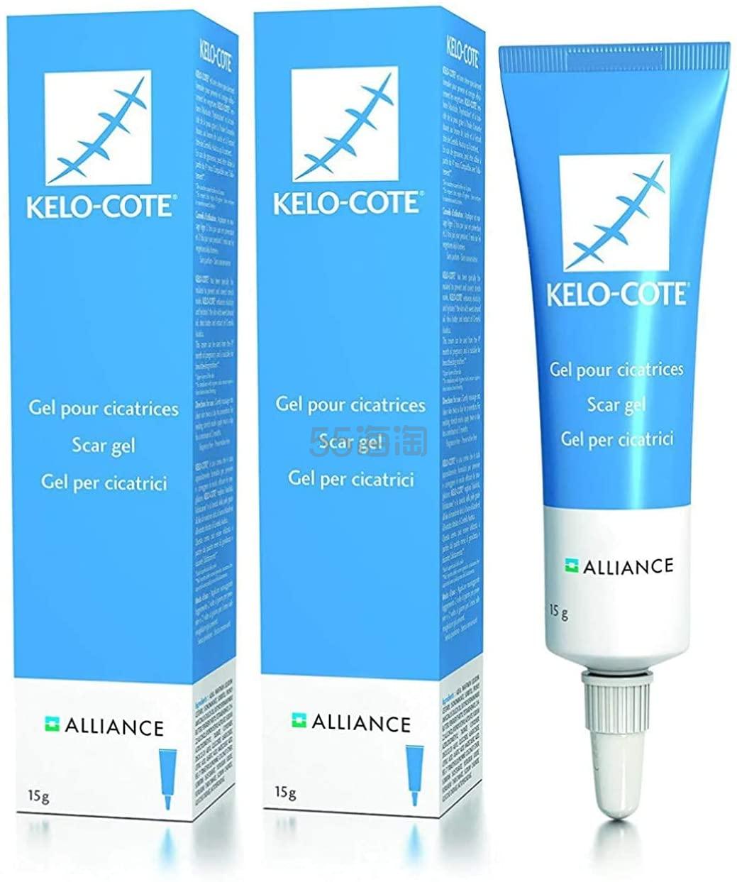 亚马逊海外购kelocote疤克芭克淡疤凝胶15g2