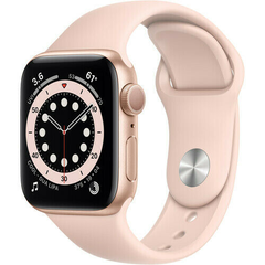 【8.4折】Apple Watch 系列 6 40mm 金色铝合金表壳运动型表带