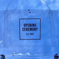 OPENING CEREMONY 开幕式 透明印花LOGO购物袋