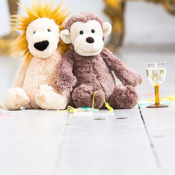 Selfridges：Jellycat 毛绒玩具专场