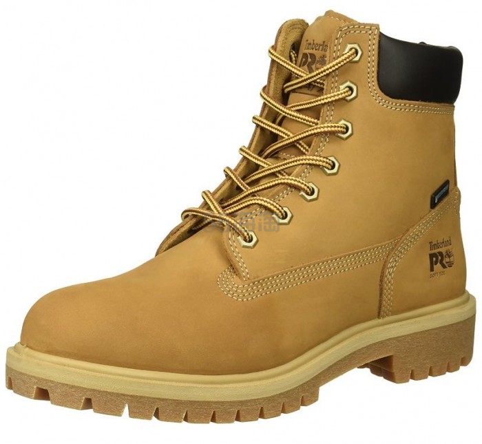 亚马逊海外购 Timberland Pro 女士软趾直筒防水工装靴美国 价格 返利 评价 55海淘