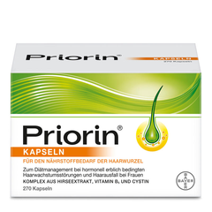 【9折】Bayer 拜耳 PRIORIN 女性生发防脱发防断发丰盈秀发胶囊 270粒