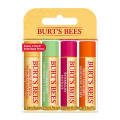 【8折+含税】Burt's Bees 小蜜蜂 天然润唇膏4支套装 4x4.25g