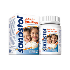 Sanostol 儿童钙片多种维生素咀嚼片75粒