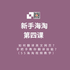 海淘翻译攻略：新手海淘课堂视频教学第四课（电脑版）！