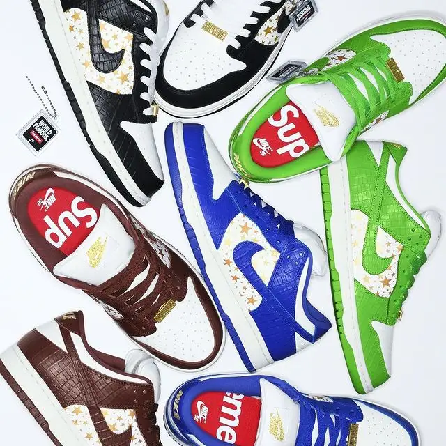 StockX: Supreme x Dunk Stars Collection from $700