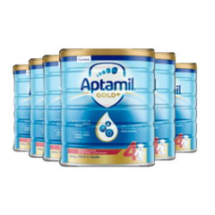 【*直邮】Aptamil 爱他美 金装版婴幼儿奶粉 900g 4段 6罐包邮装