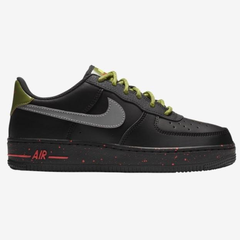 【7.5折】Nike Air Force 1 Low 童鞋 黑绿 少量 现货