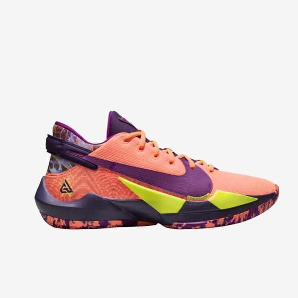 Nike Zoom Freak 2 字母哥2 鲜芒果配色 码全