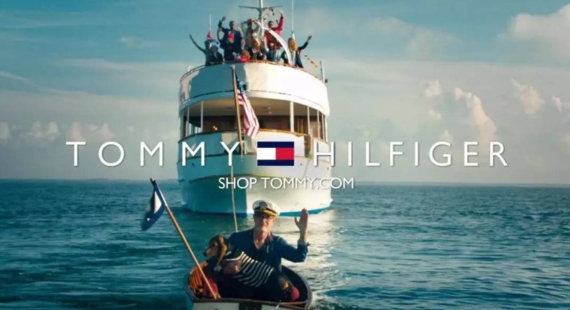 TOMMY HILFIGER曾经一度打入欧洲皇室，是年轻贵族