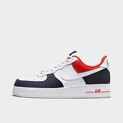 NIKE AIR FORCE 1 '07 男士 蓝红 美国配色 少量现货