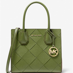 【2.4折】Michael Kors 中号Mercer风琴包 编织款