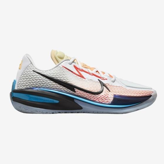 Nike Air Zoom G.T. Cut 男士 白蓝橙 实战篮球鞋 黄金码全