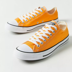 【5.5折】Converse Chuck Taylor All Star 橙色帆布鞋鞋