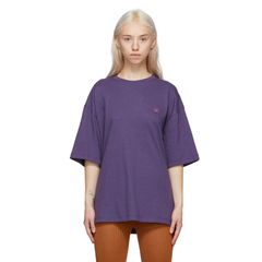 【7.6折】Acne Studios 深紫色笑脸T恤