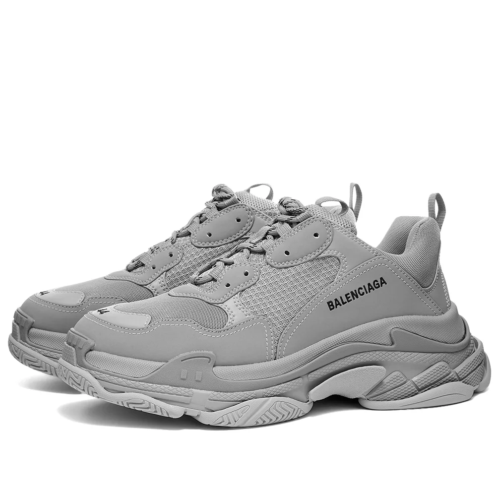 时尚爆品】Balenciaga 巴黎世家灰色老爹鞋,海淘返利优惠-55海淘