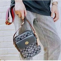 【4.3折】Coach 新款 Heritage丹宁斜挎包