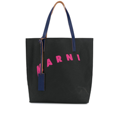 Marni logo印花托特包