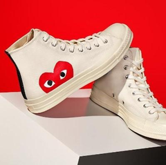 Converse 匡威英国官网：CDG PLAY x Converse 经典黑白小红心