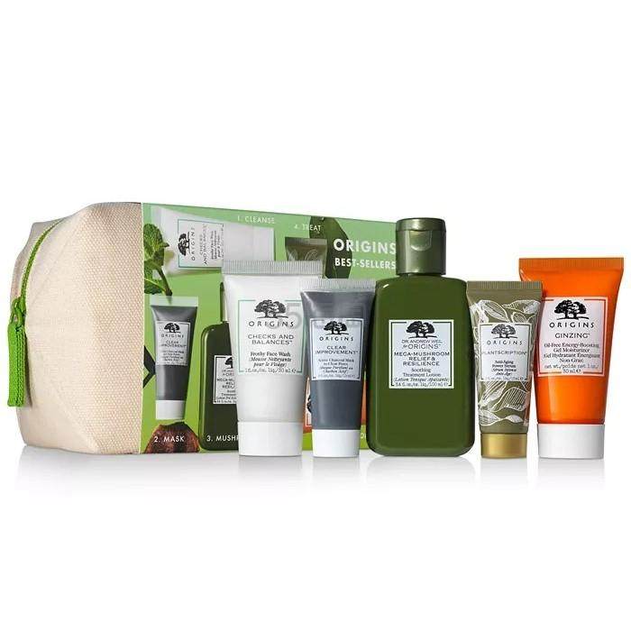 Origins 悦木之源 菌菇水王牌产品套组（价值$91）