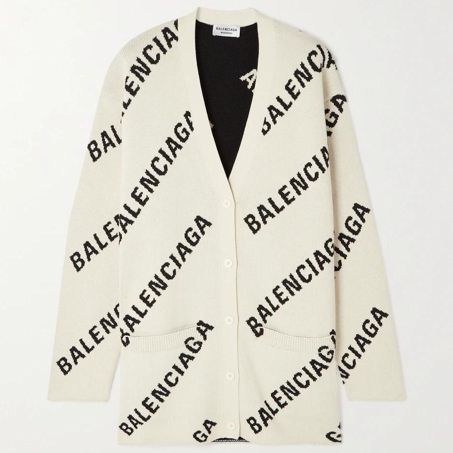 Balenciaga巴黎世家 新款字母logo开衫 定价优势